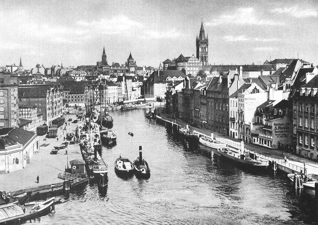 Hundegatt – der alte Hafen am neuen Pregel in Königsberg.