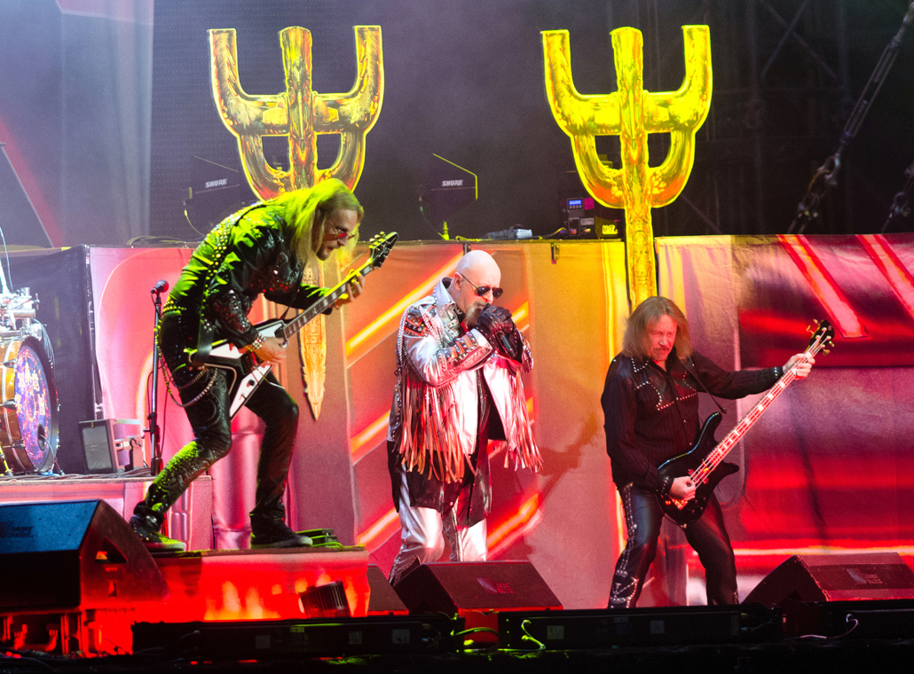 Judas Priest bei ihrem Konzert 2018.