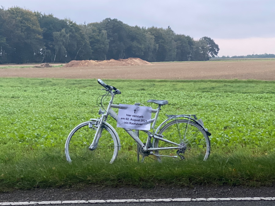 Ghost Bike in Bassum