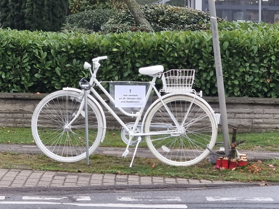 Ghost Bike in Twistringen