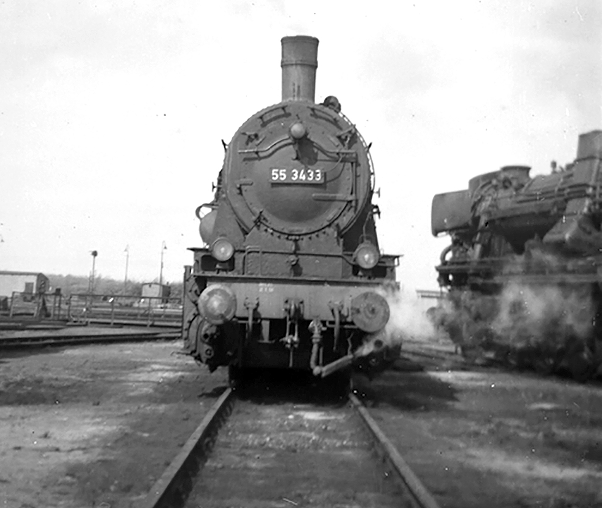 Dampflok Baureihe 55.