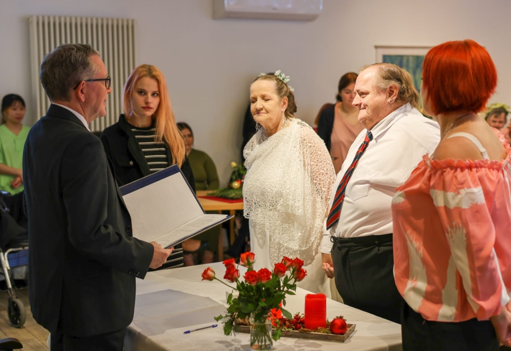 Hochzeit des Jahres: Gerhard und Siglinde Rüther