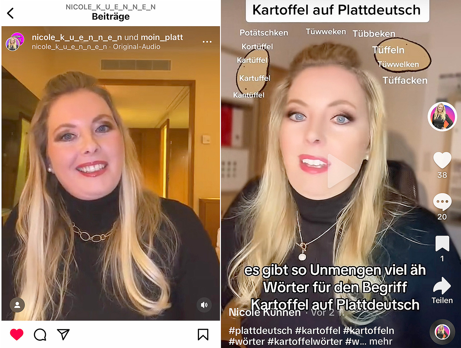 Saterfriesisch-Plattdeutsch-Nicole-Künnen-Social-Media