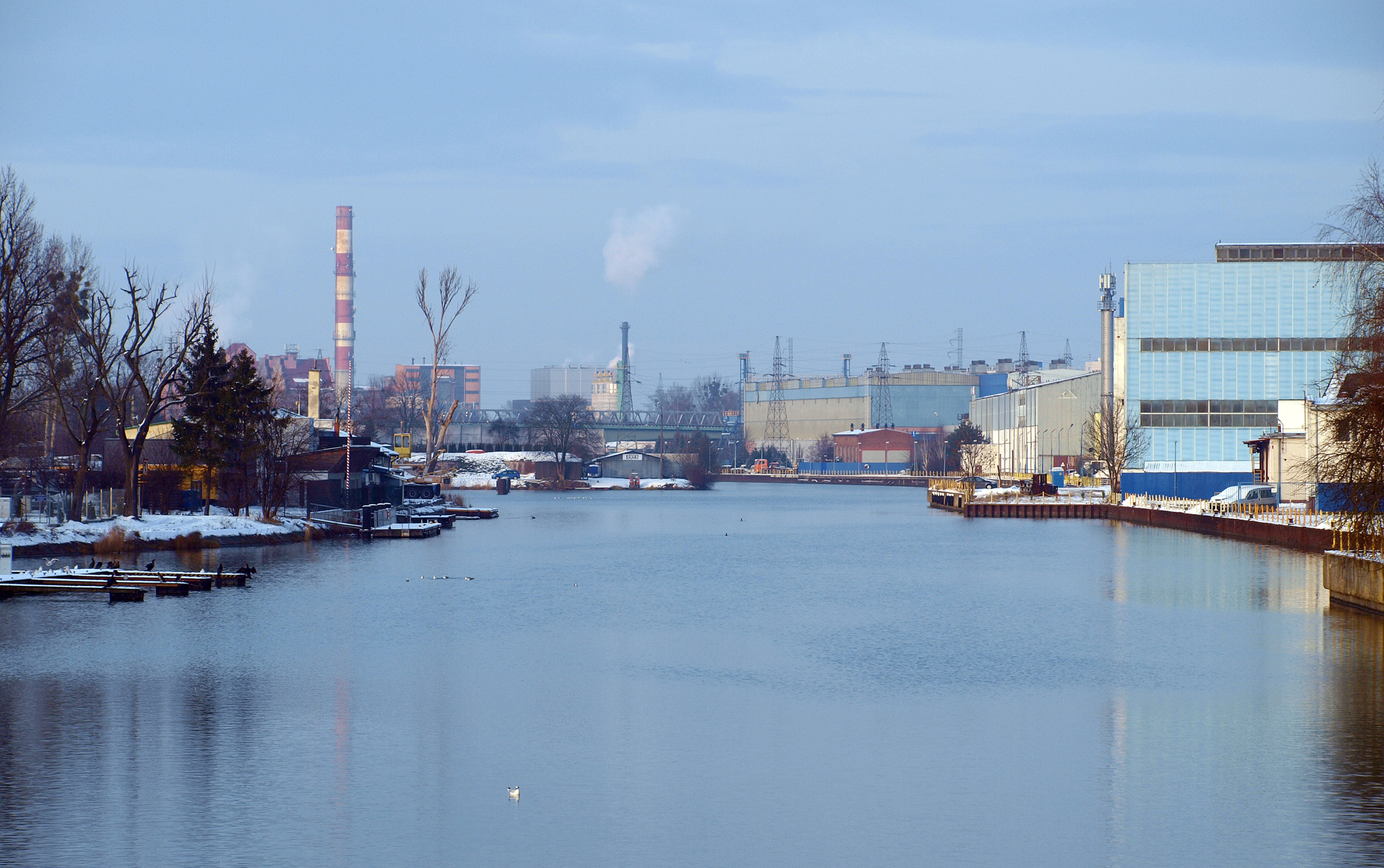 Elblag-Blick-Hafen