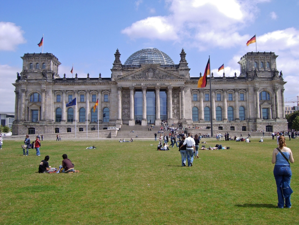 Reichstagsgebäude in Berlin