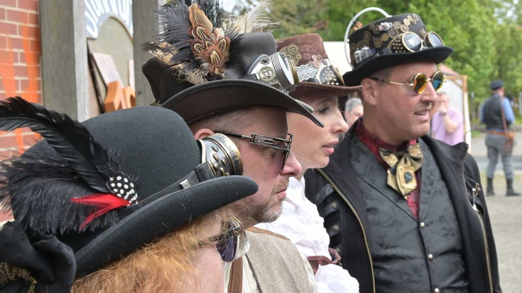 Steampunk trifft Steamtrain