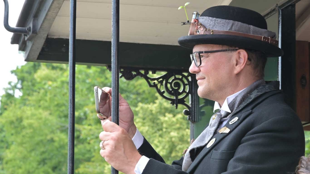 Steampunk trifft Steamtrain