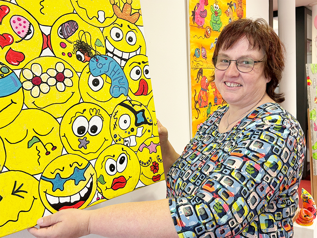 Monika Lüdeke stellt aus