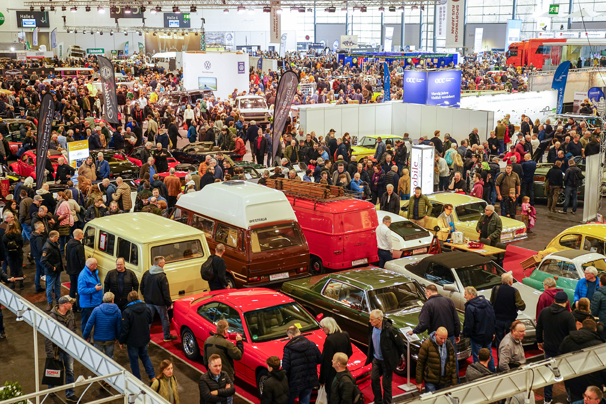 Volle Hallen bei der Bremen Classic Motorshow
